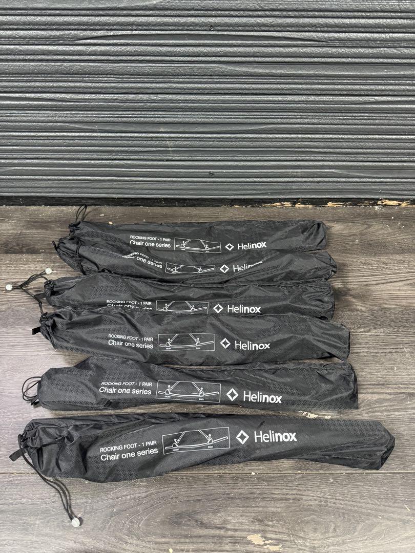 ②Helinox ヘリノックス ロッキングフット チェアワン収納袋 付き