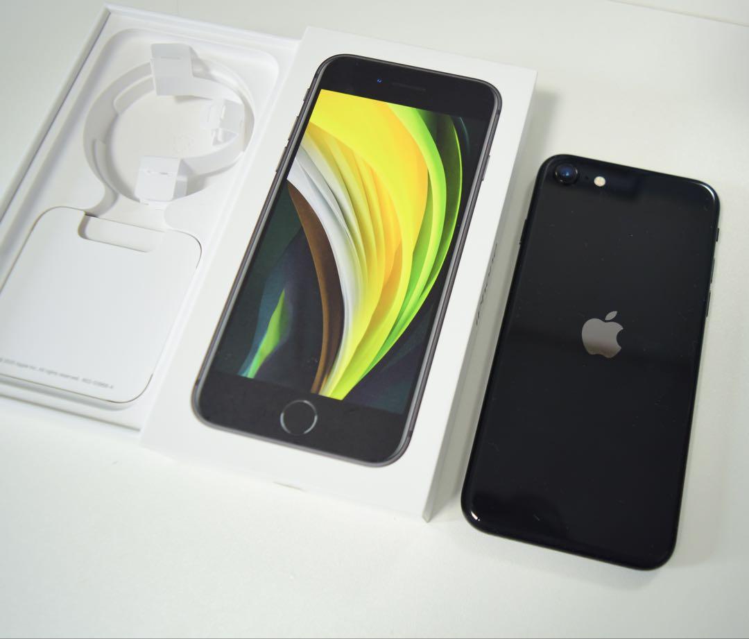 Apple（日本） iPhone SE (第2世代) 64GB ブラック 白