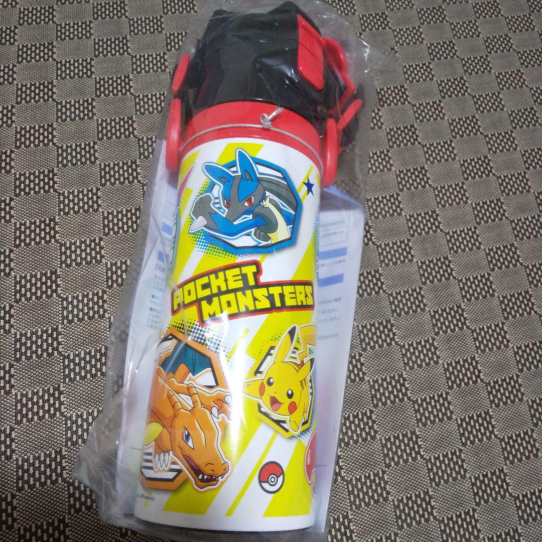 ポケモン 水筒 直飲み ステンレス 水筒 470ml 0.47 ロック付 超軽量