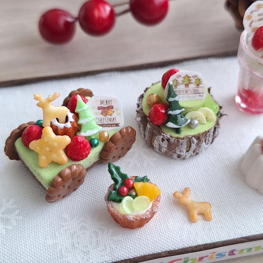 cupcakeセット④ 樹脂粘土ミニチュアスイーツ・パン - メルカリ