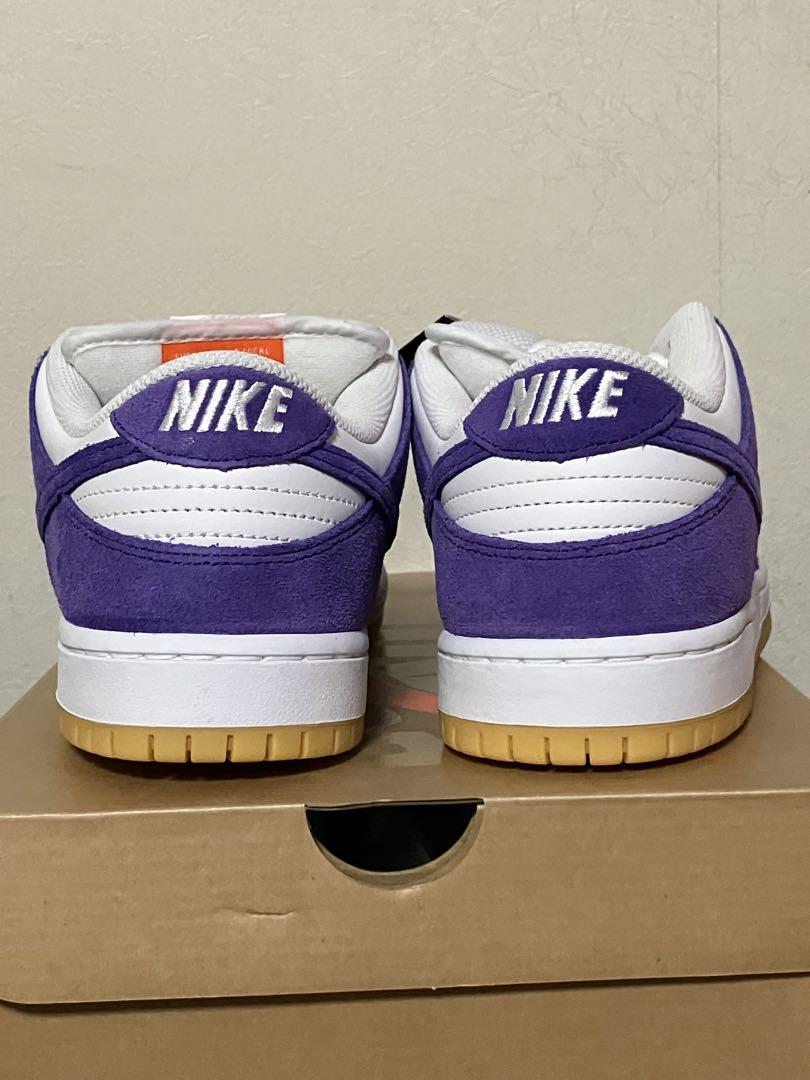 靴 SB Dunk Low ISO Orange Label Purple Gum