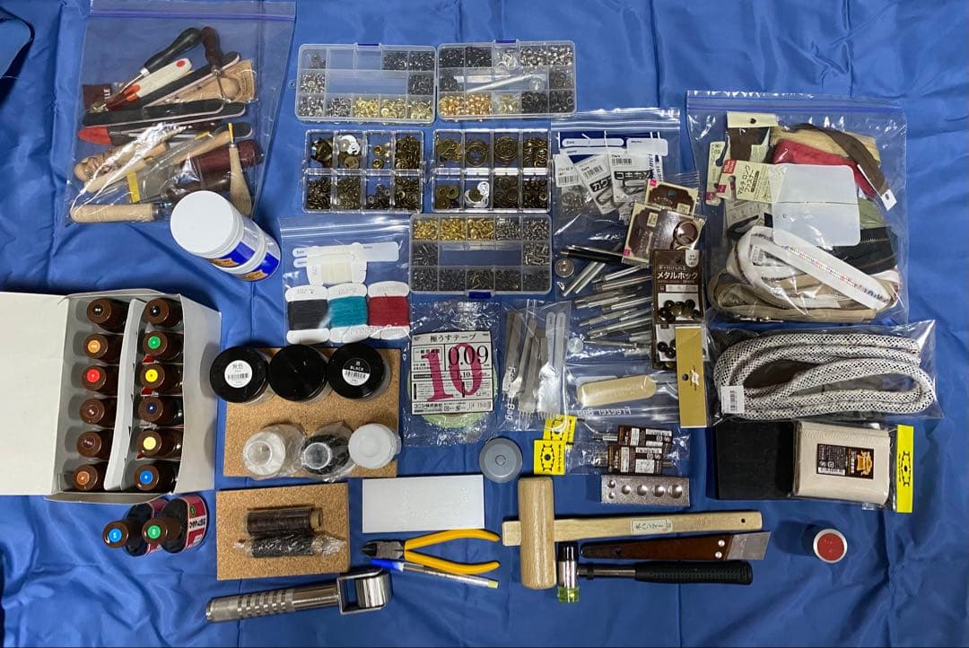 レザークラフト工具　まとめ売り レザークラフト道具一式まとめ売り レザークラフト工具一式まとめ売り