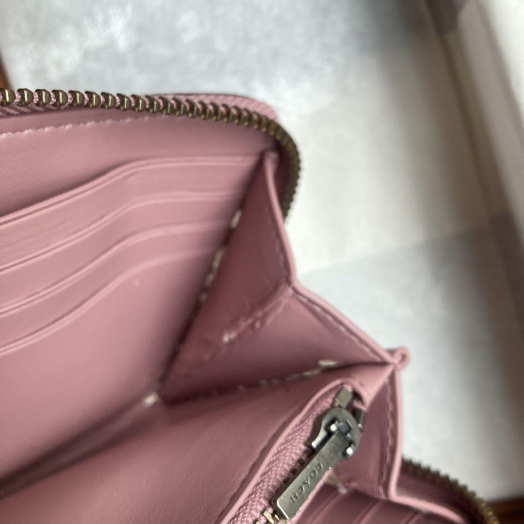 JUNさま。確認用COACH ピンク　長財布　新品未使用