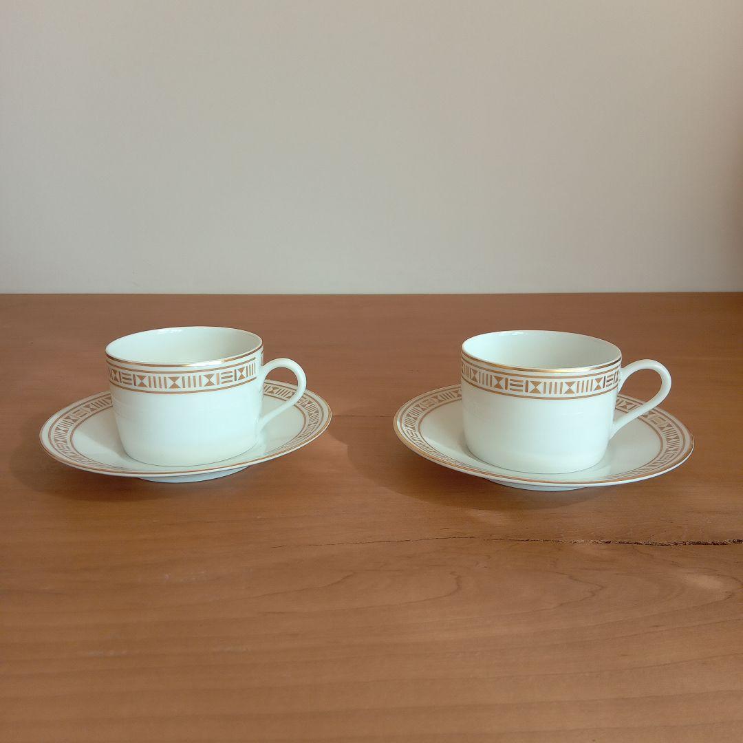 HERMES エルメス カップ&ソーサ ペアセット