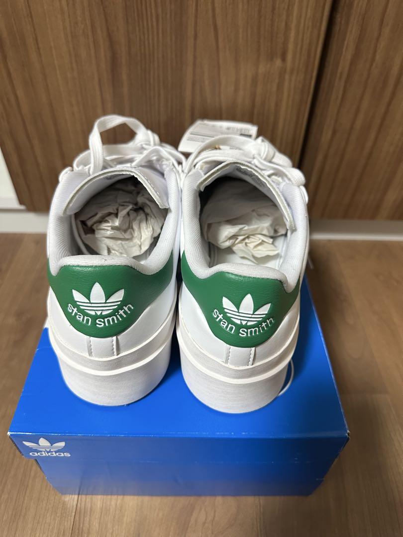 アディダス　スタンスミス　スニーカー　厚底　25センチ　adidas