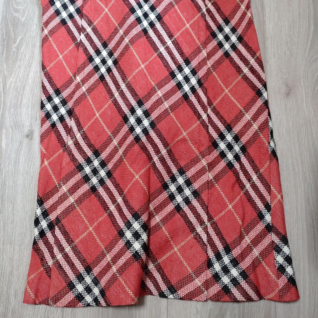 【RT-152613】BURBERRY　ワンピース　赤 RT-152613様専用】BURBERRY ワンピース 赤