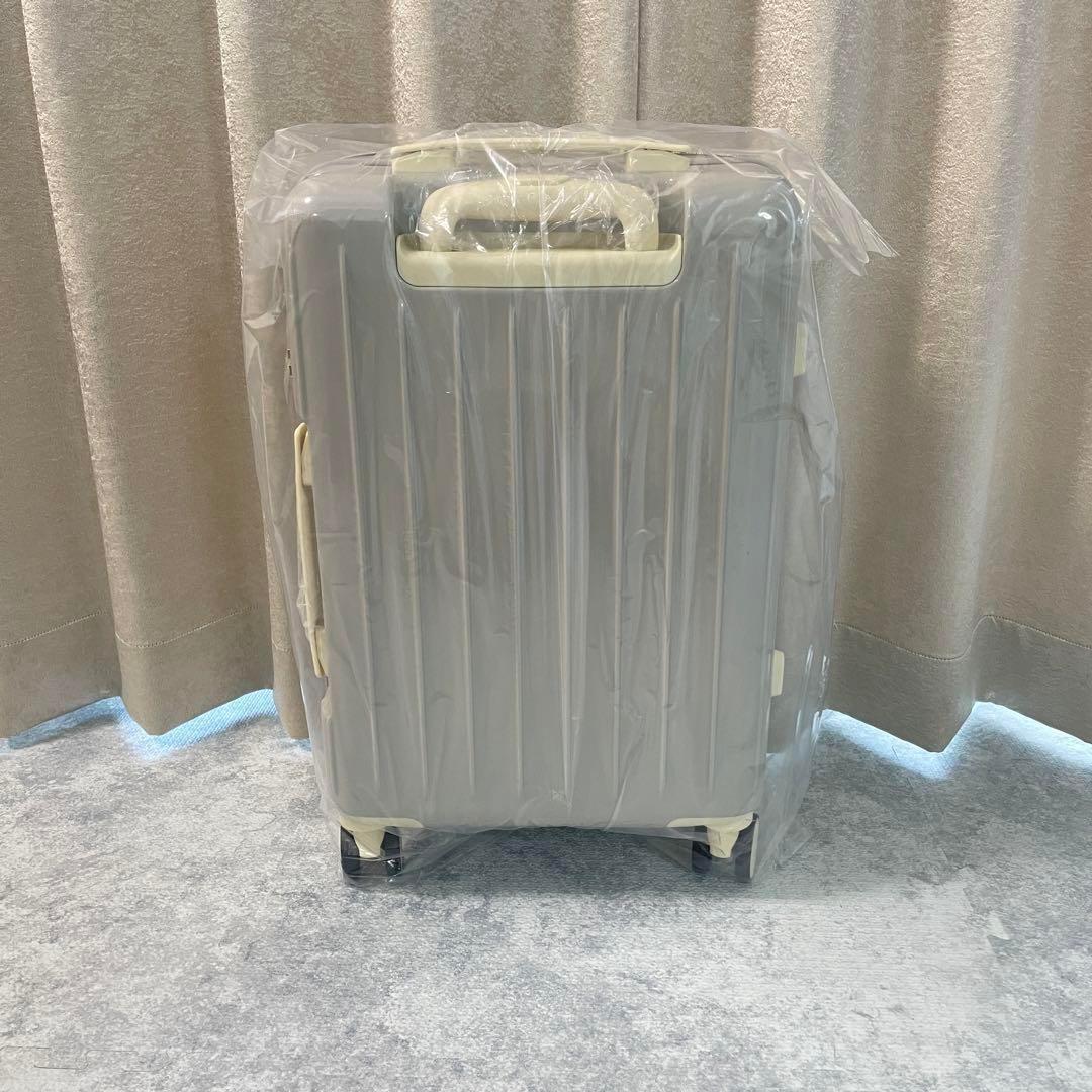 スーツケース おしゃれ 機内持ち込み 超軽量 キャリーケース ライトグレー