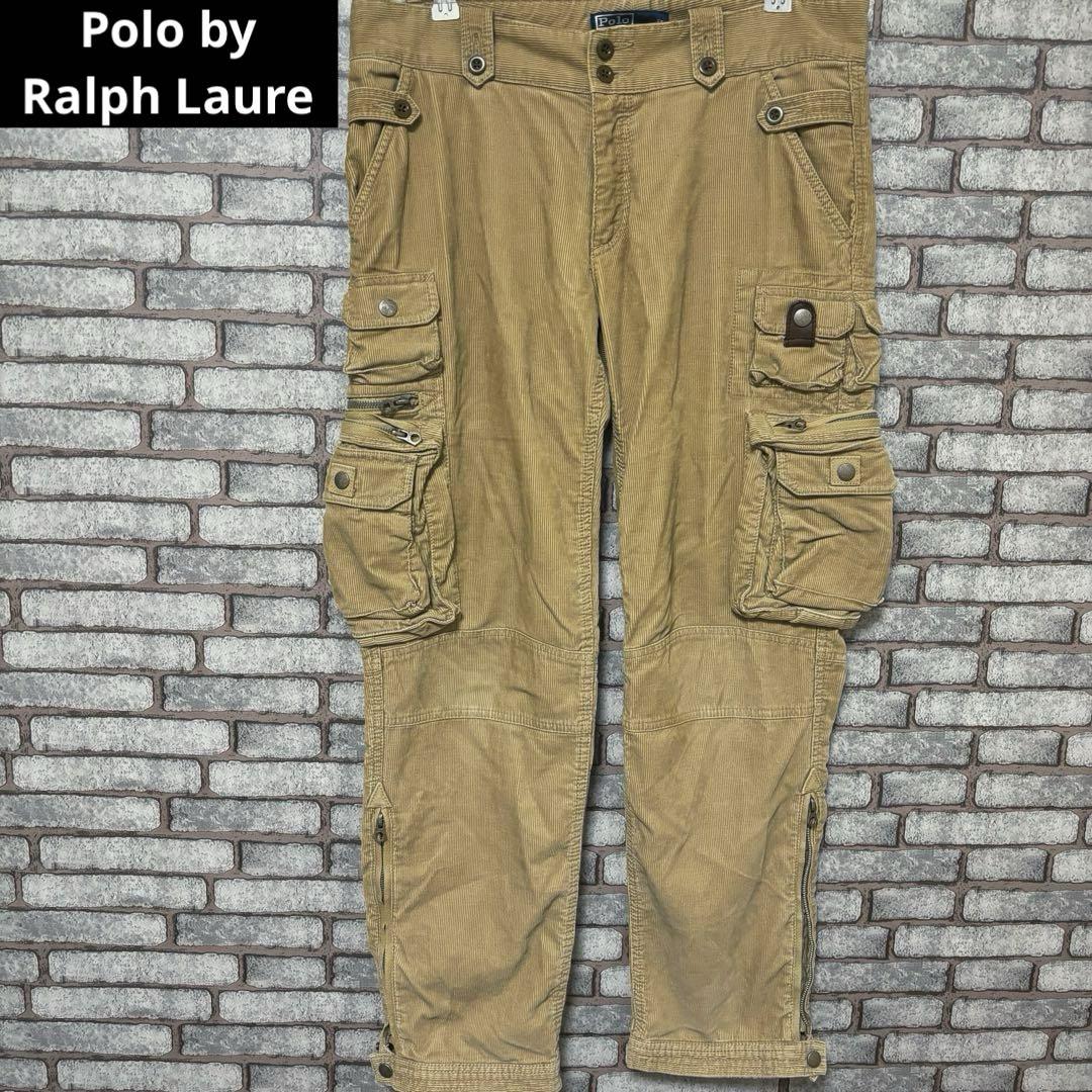 【激レア】Polo by Ralph Lauren コーデュロイ カーゴパンツ