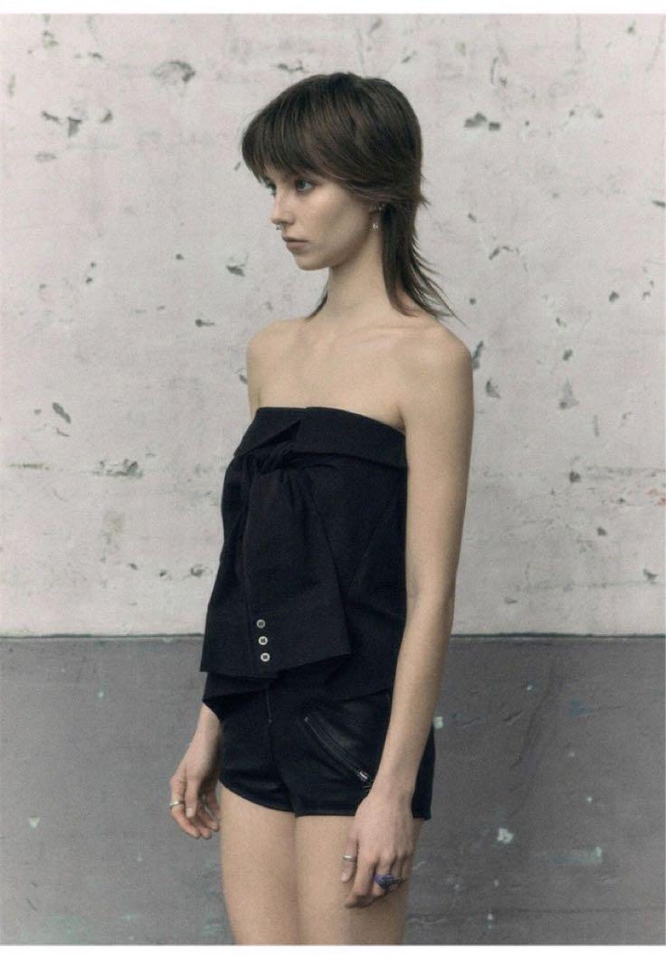 【 BOHEMSEO 】UNBALANCED SHIRT SKIRT BOHEMSEO UNBALANCED SHIRT SKIRT - メルカリ