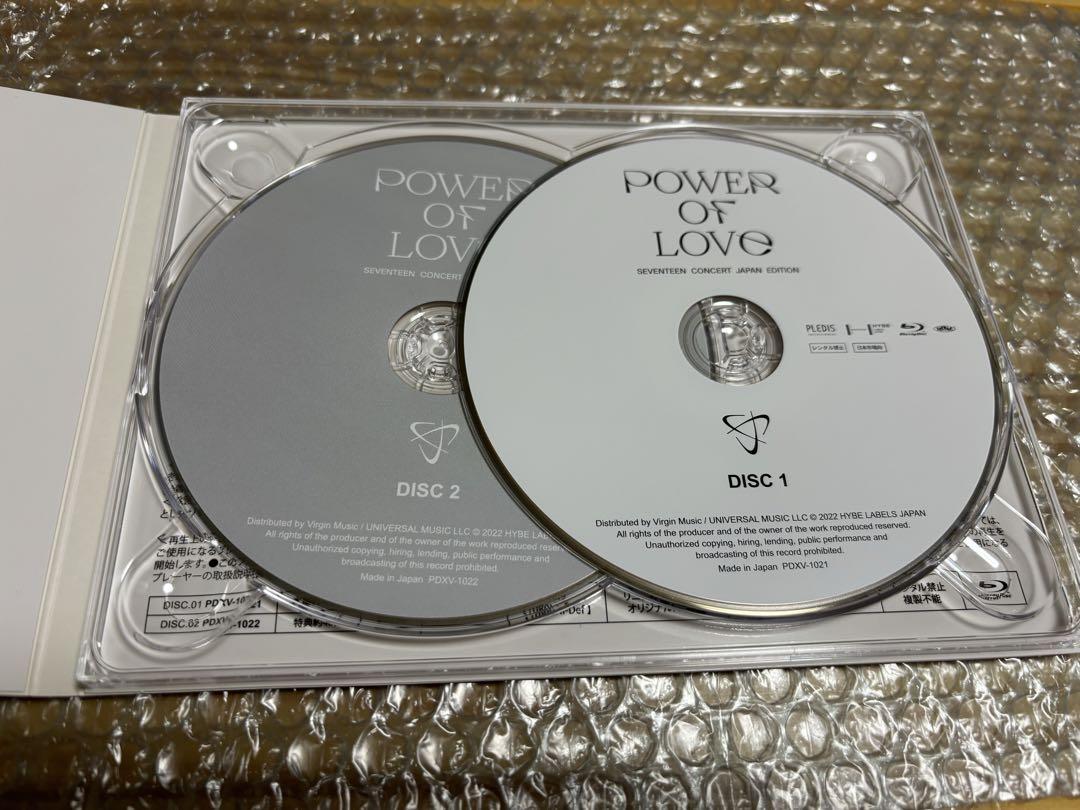 SEVENTEEN POWER OF LOVE Blu-ray K-POP・アジア