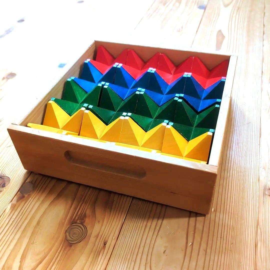 ネフスピール ネフ社 積み木 知育玩具　木箱入り