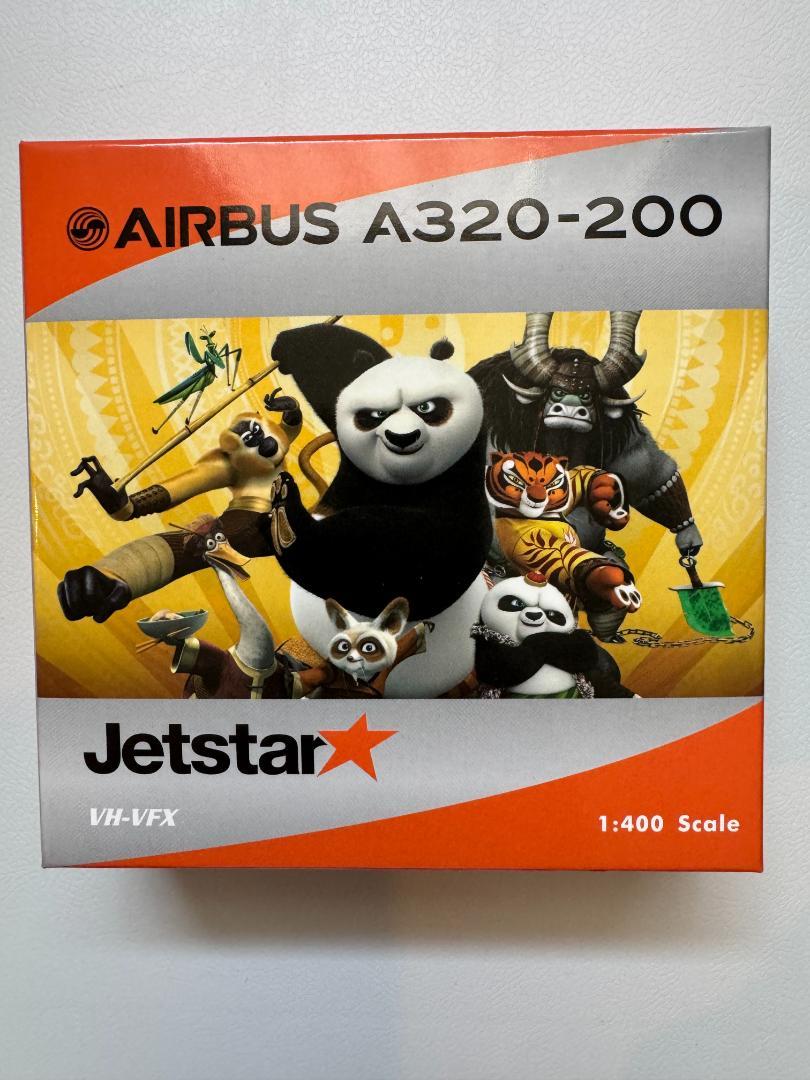 Jetstar A320-200 VH-VFX 「カンフーパンダ」1:400
