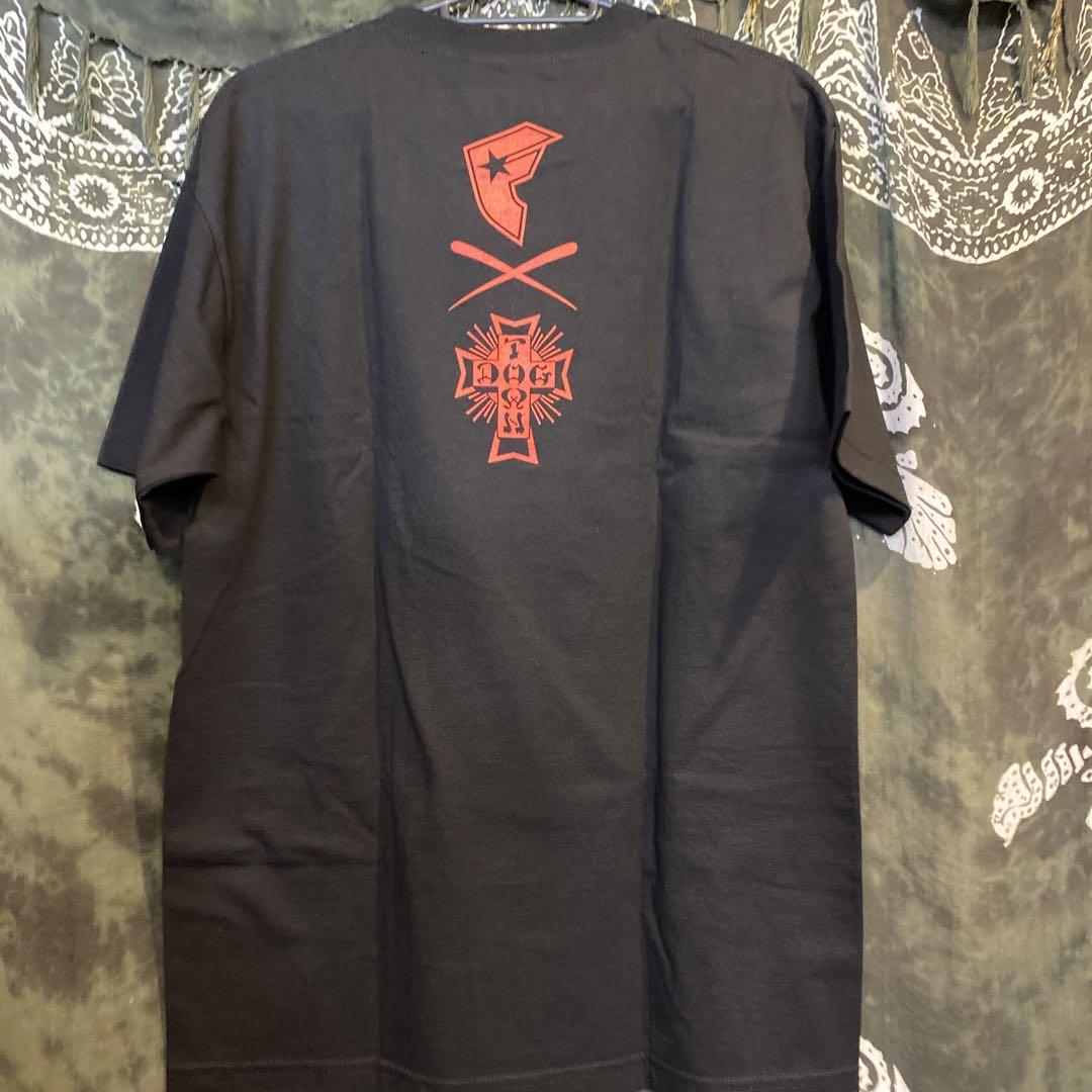 DOG TOWN]-Eric Dressent Tee-BLACK-｜ドッグタウン エリック