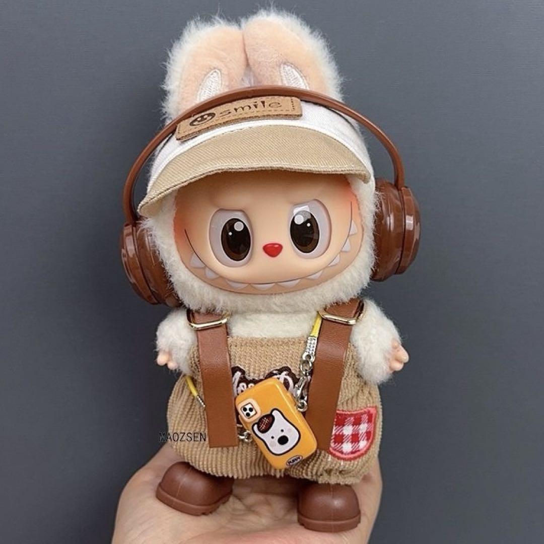 【正規品】 ぬい服 ぬいぐるみ着 LABUBU ラブブ服 ラブブ 5点 着せ替え服 ぬいぐるみ