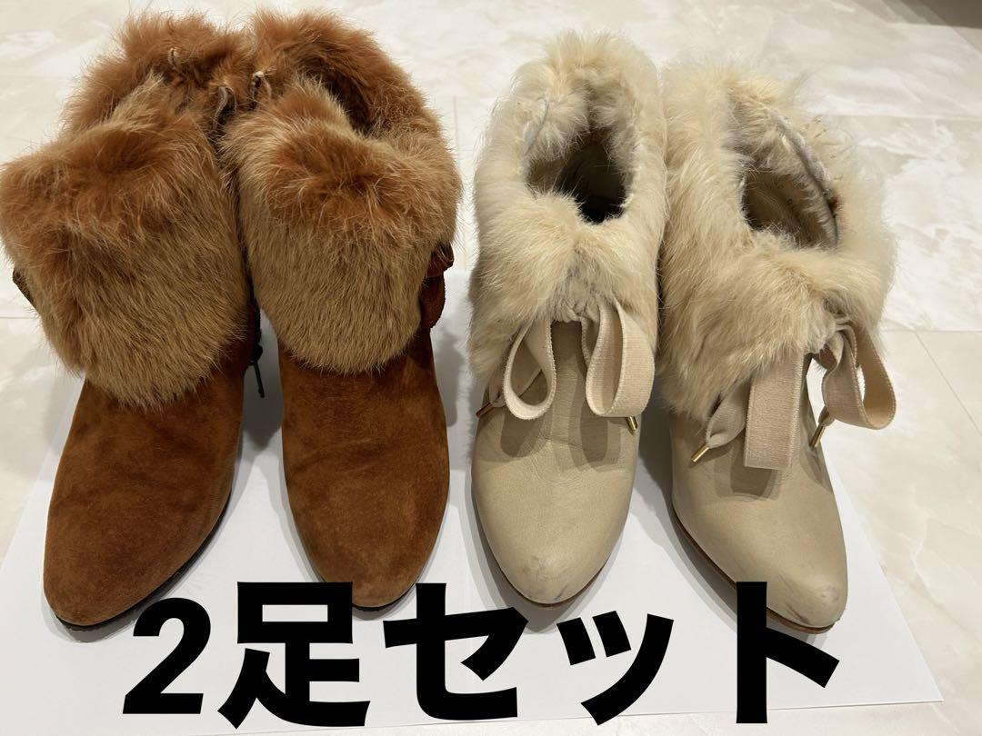 ⭐︎Diana &NATURAL BEAUTY BASICのショートブーツ2足⭐︎