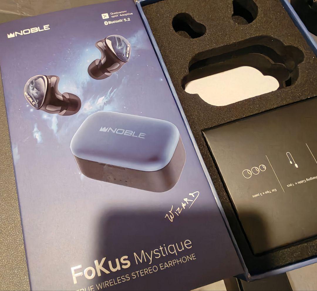 NOBLE FoKus Mystique 完全ワイヤレスイヤフォン