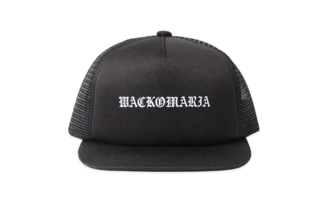 当店在庫してます！ WACKO ブラック キャップ メッシュ ワコマリア MeshCap MARIA 帽子