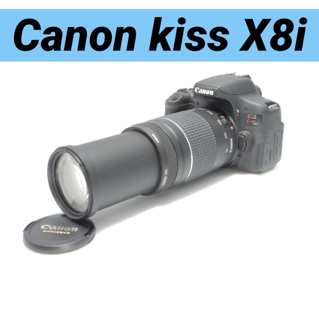 ⭐️すぐ使える⭐️Canon kiss x8i ダブルレンズセット 豊富な ⭐️すぐ使える⭐️Canon kiss x8i ダブルレンズセット 豊富な