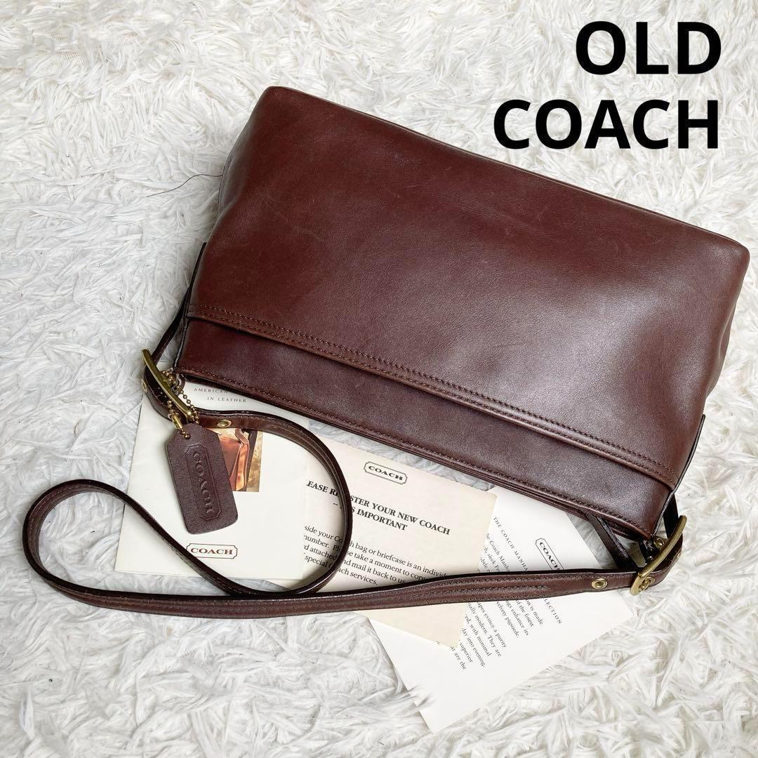 vintage coach old brown オールドコーチ 茶