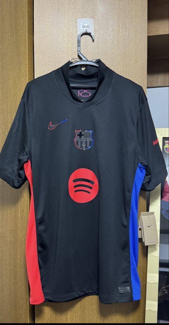 正規品 ラミン・ヤマル　FCバルセロナ24-25 AWAY 背番号19 FCバルセロナ 24-25 アウェイ半袖 ユニフォーム No.19 ラミン