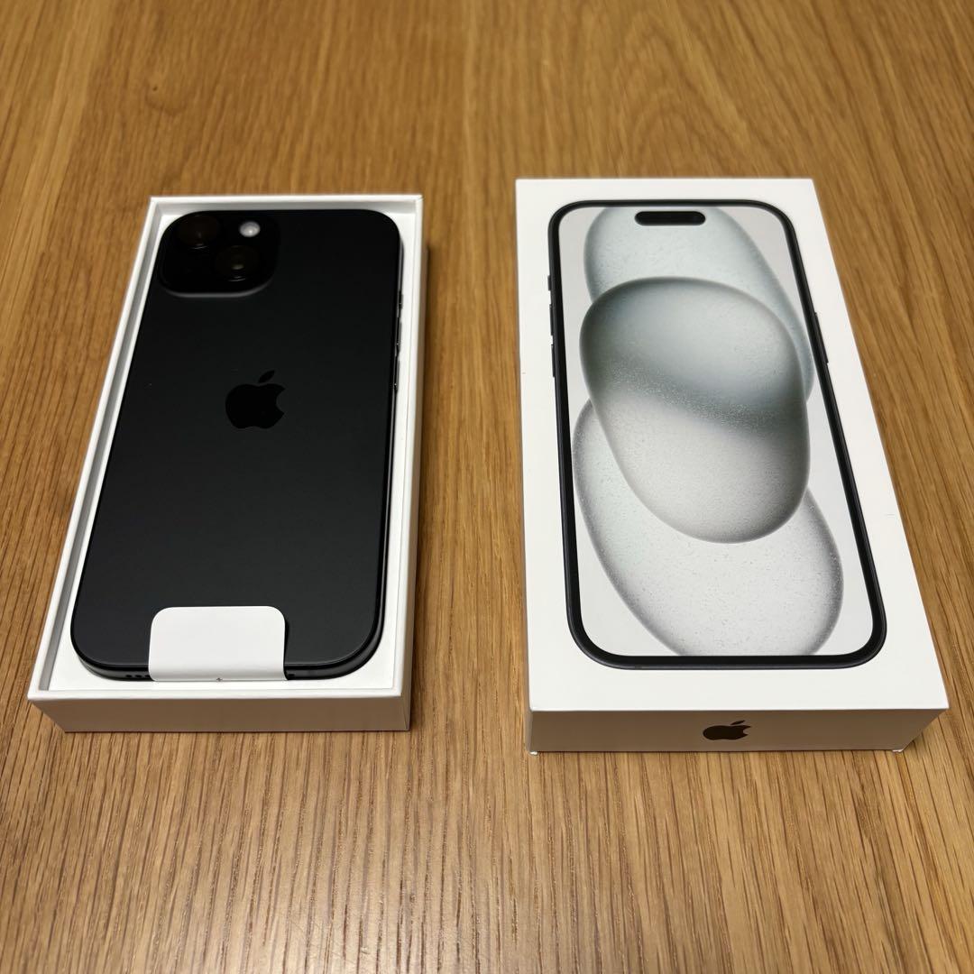 Apple iPhone15 ブラック 128GB 本体【未開封】