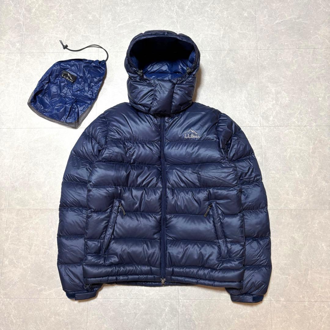 L.L.Bean goose down jacket 700FP ネイビー 紺色M・L.L.Bean