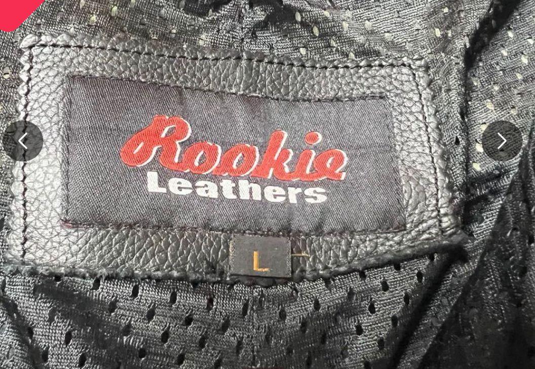 ROOKIE LEATHERS ルーキー レザー ライディングパンツ L