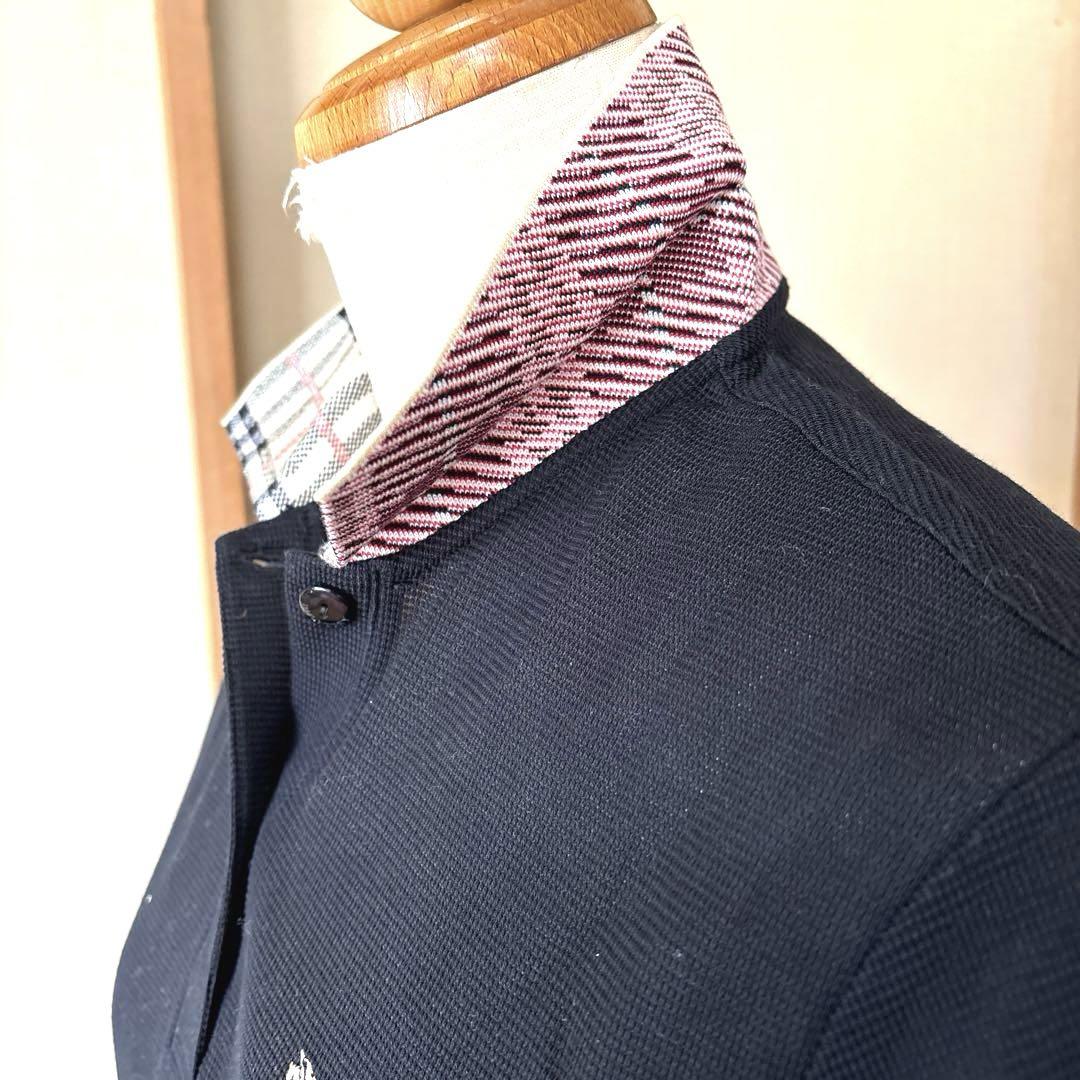 新品　バーバリーBURBERRYGOLFブラック 半袖ポロシャツ チェック襟