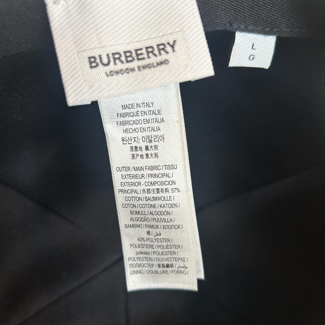 BURBERRY バーバリー キャップ Lサイズ　チェック柄
