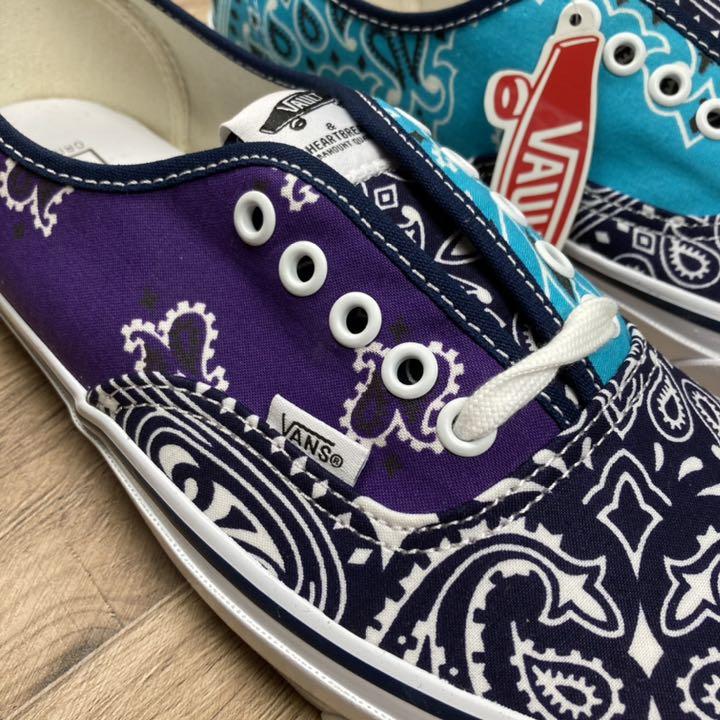 特価高評価 VANS x BEDWIN オーセンティック ペイズリー バンダナ 未使用 643xj-m77861127348 高品質格安