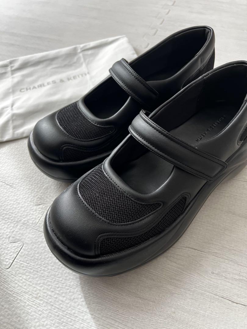 CHARLES & KEITH メリージェーンシューズ 黒