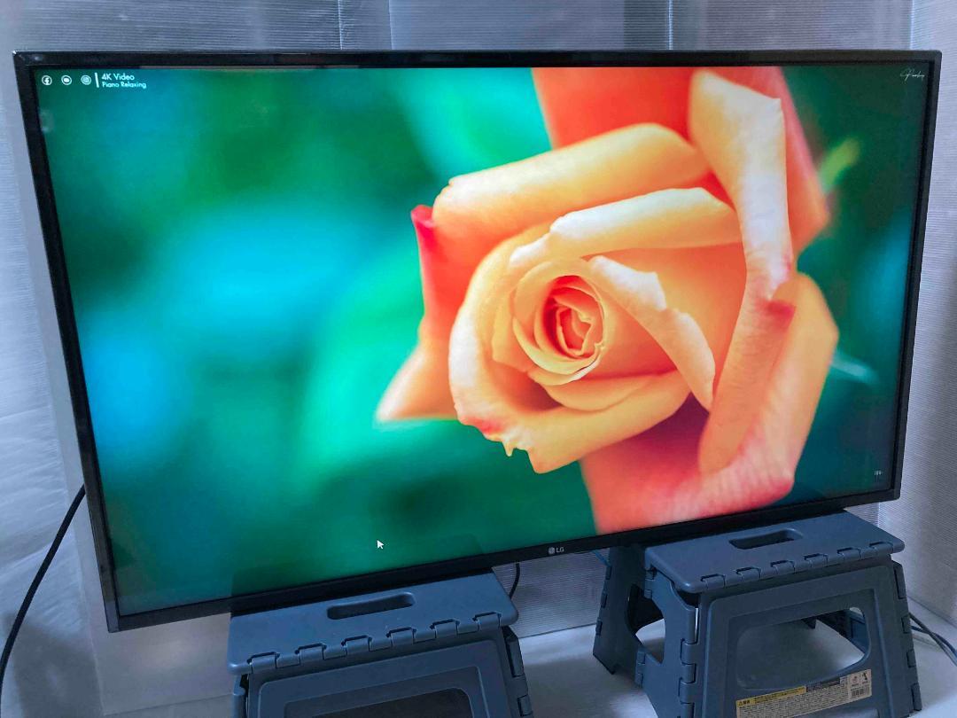 2020年製 43型テレビ LG 43UN7100PJA