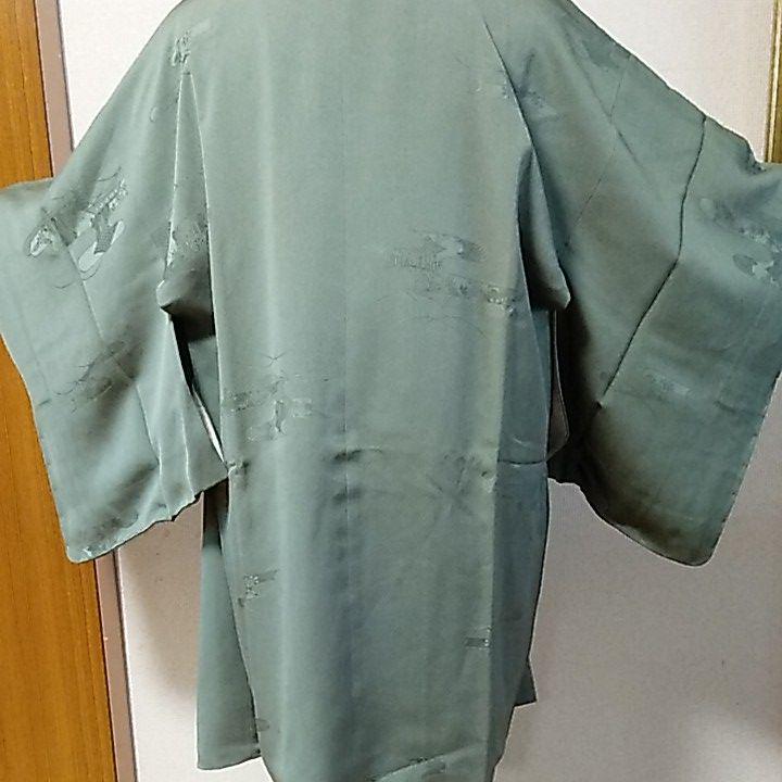 きもののやまと謹製 道行モスグリーン未使用品 画像3