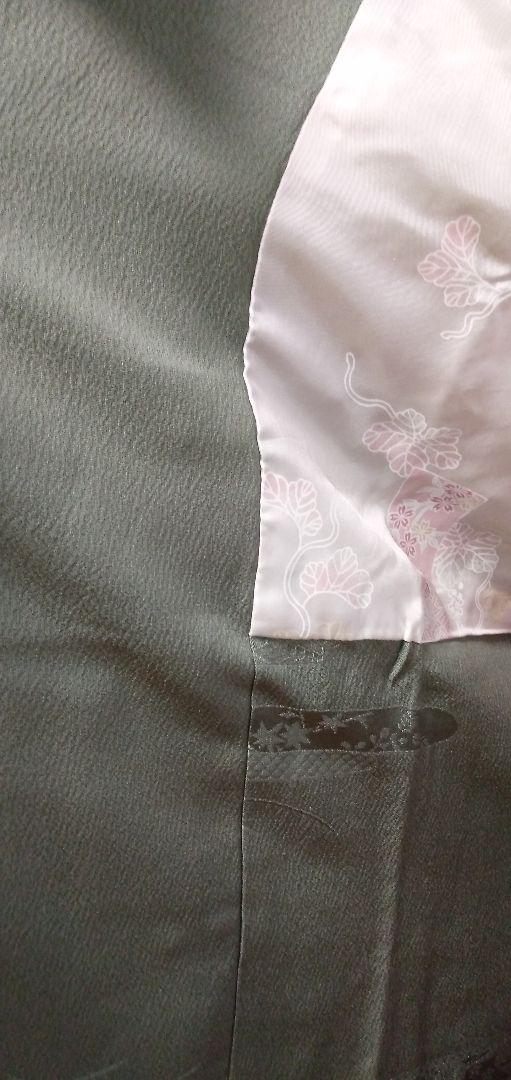 きもののやまと謹製 道行モスグリーン未使用品 画像4