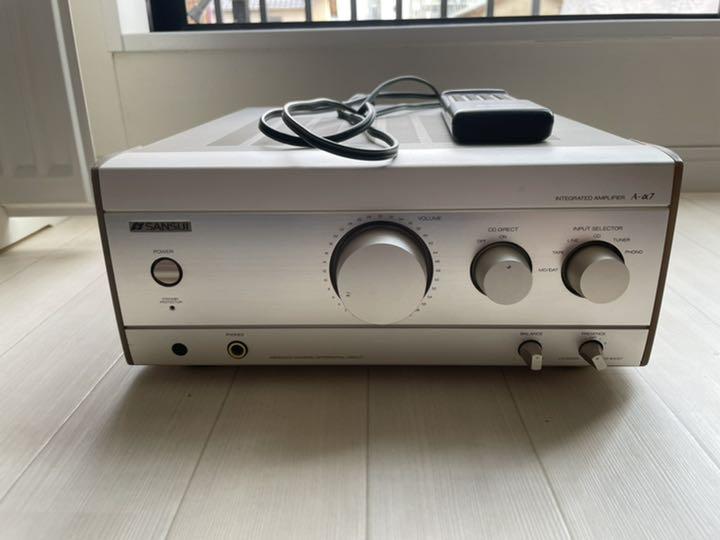 再値下美・完動品SANSUI A-α7プリメインアンプ AU-α90707607