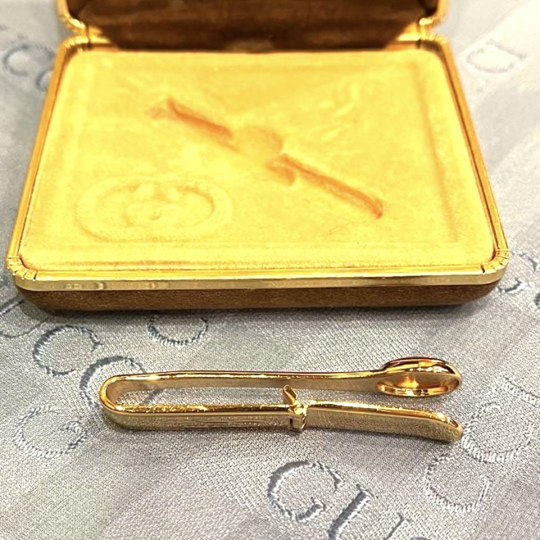 希少✨極美品✨GUCCI グッチ ネクタイピン インターロッキングG