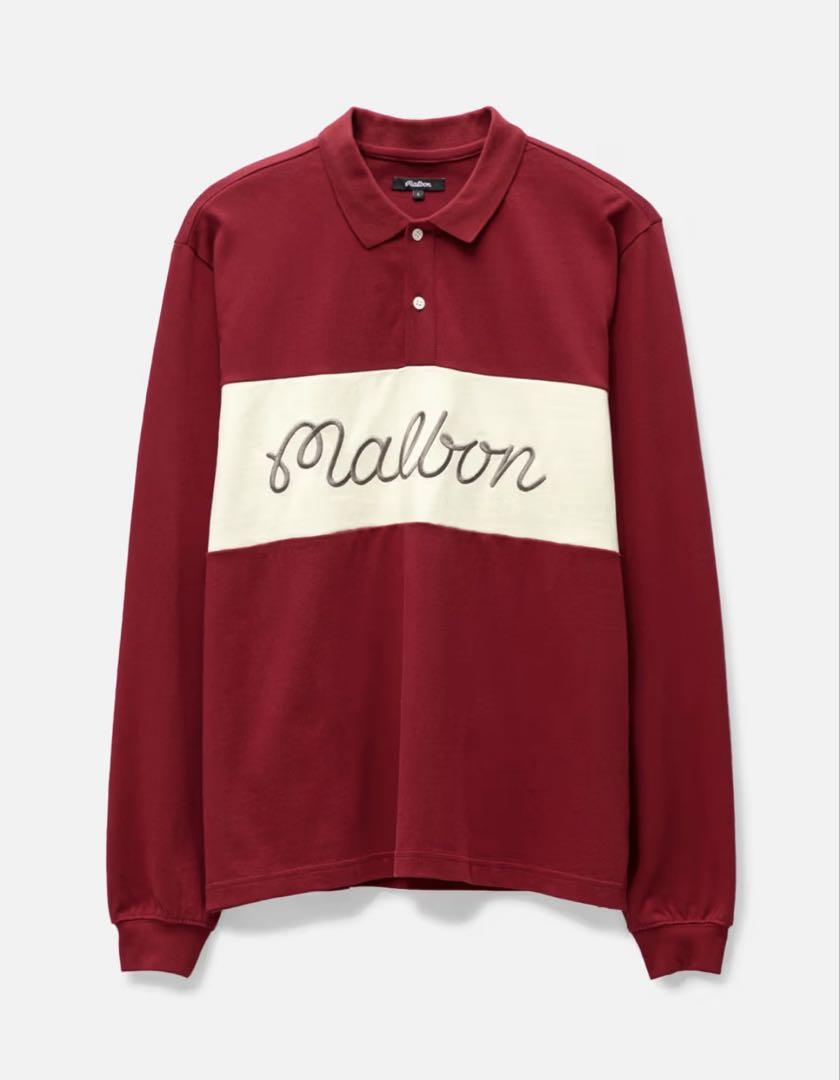 新品未開封 マルボンゴルフMalbon Glolf ポロシャツ 長袖 Lサイズ