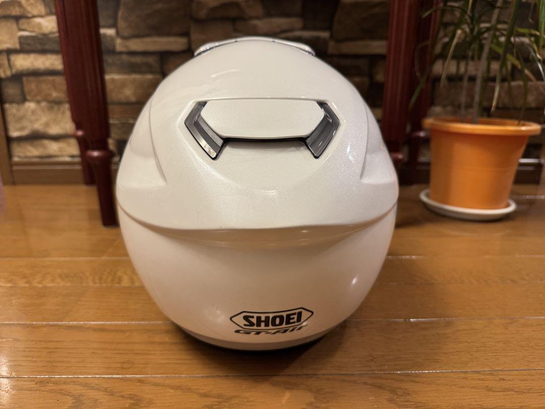 SHOEIフルフェイスヘルメットGT-Air M57センチ　白パール SHOEIフルフェイスヘルメットGT-Air M57センチ 白 - メルカリ