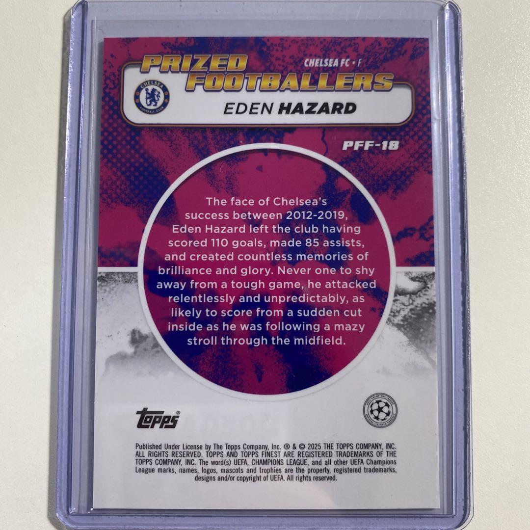【数量限定】旧モデル在庫処分セールを開催します！ Topps Finest fusion SSPケースヒットエデン・アザール - メルカリ その他