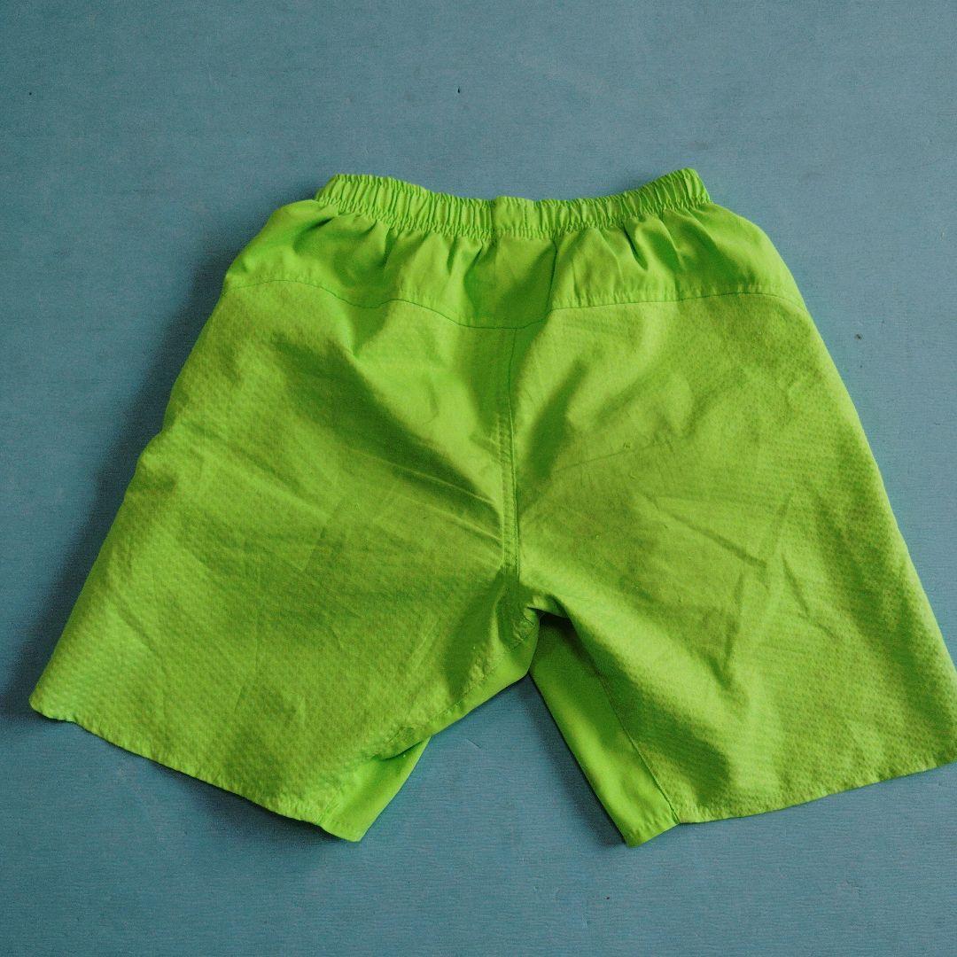 アスレタ ATHLETA ハーフパンツ 140 蛍光黄緑 サッカー 練習