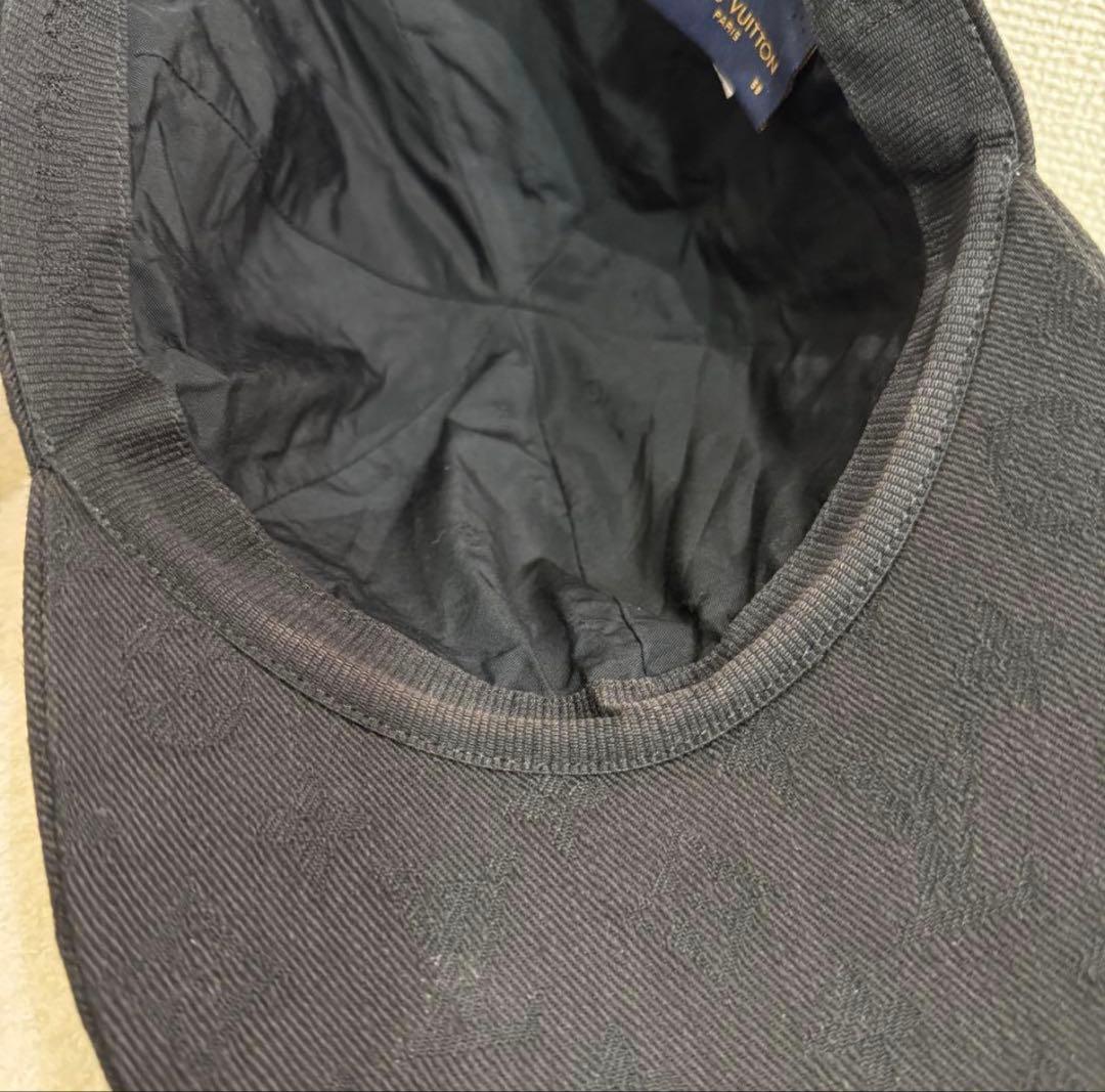 LOUIS VUITTON ブラックキャップ 58 LOUIS VUITTON ブラックキャップ 58