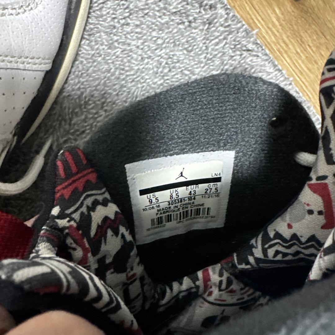 Air Jordan 8 ホワイト/ブラック/レッド
