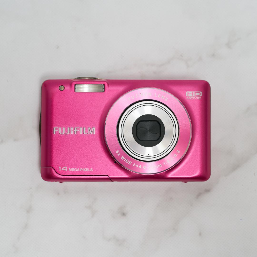 Fujifilm JX500 14MP ピンク コンパクトデジタルカメラ - メルカリ