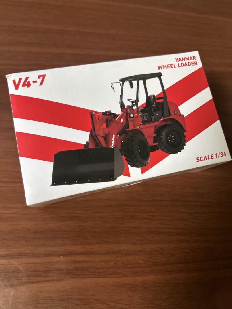 ヤンマー 1/34 YANMAR WHEEL LOADER V4-7