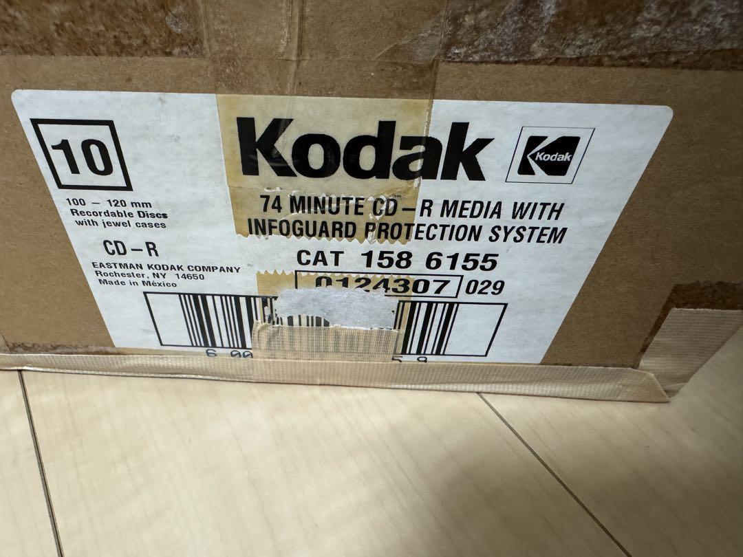 Kodak CD-R SILVER+GOLD 10枚入り 未開封 10箱セット - メルカリ