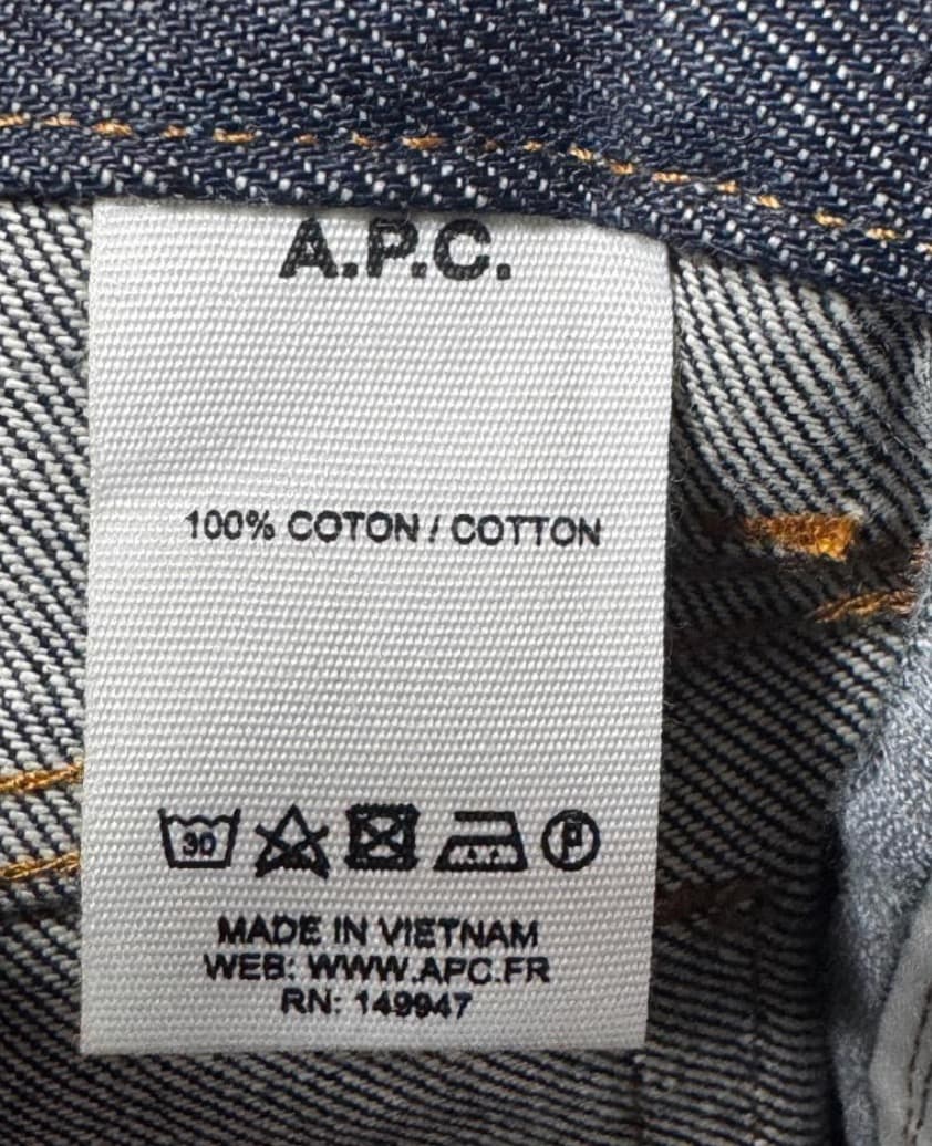 A.P.C. スタンダードジーンズ JEAN STANDARD サイズ28
