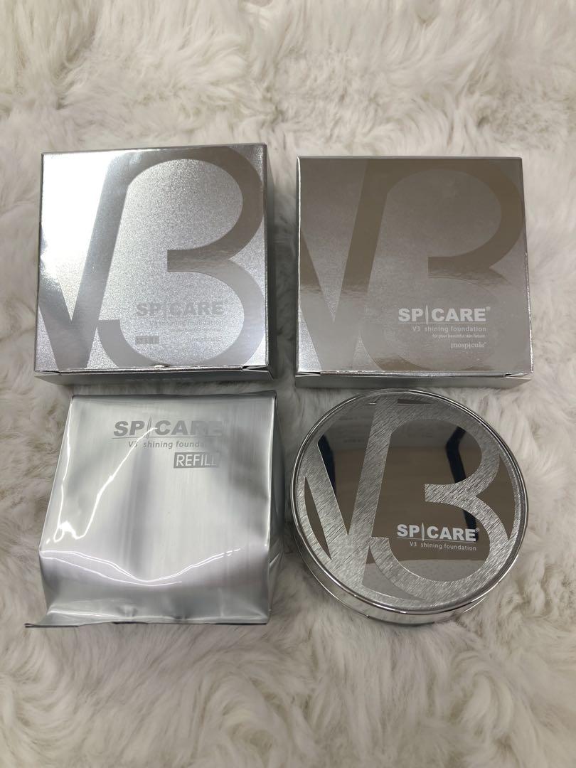 【正規品・未使用】V3シャイニングファンデーション レフィル 2個セット 正規品 スピケア V3 シャイニング ファンデーション 2個セット
