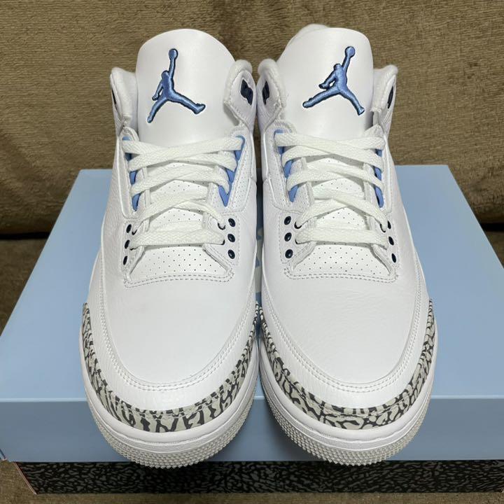 【希少】AIR JORDAN 3 RETRO 'UNC' US12/30㎝