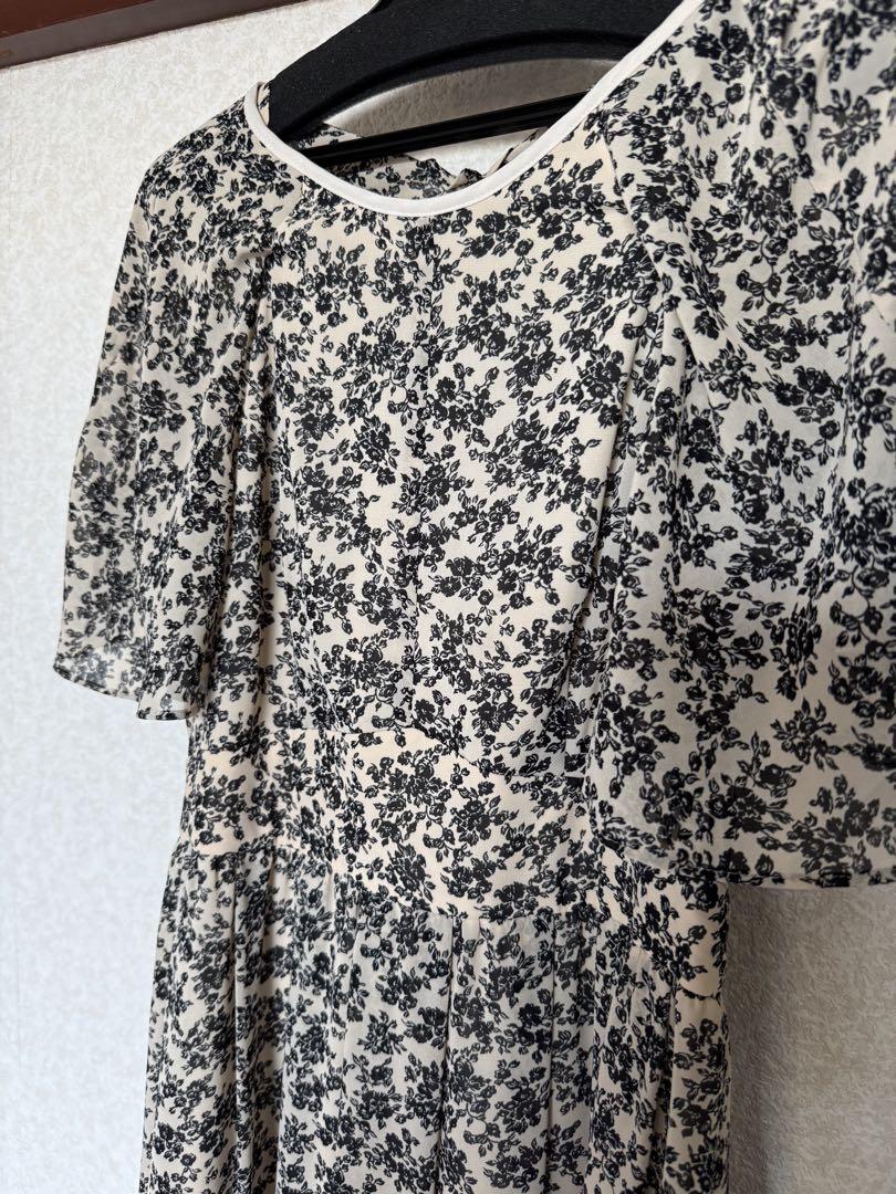 ジルスチュアートシアーフロレッツワンピースsize4花柄