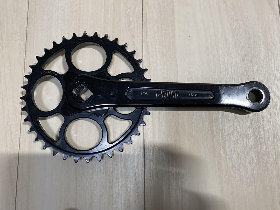 パーツ Paul Components USA Crank Paul Components Circles Crankset - The Fixed Gear Shop